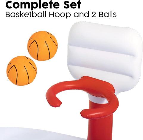 Bestway Basketball Inflatable Play Pool 251x168x102cm