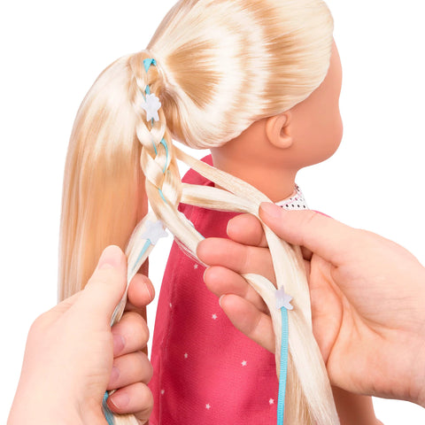 Our Generation Hayley 18" Hair Play Doll with Extendable Braids