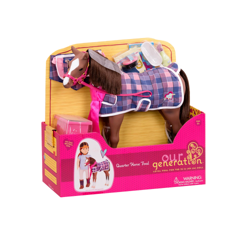 Our Generation Quarter Horse Foal 12" Quarter Horse Foal for 18" Dolls