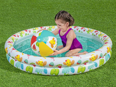 Bestway Beachtastic Inflatable Play Pool Set 122x20cm