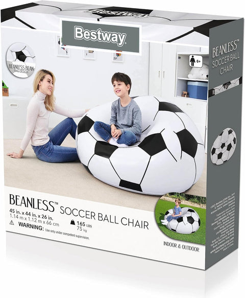 Bestway Beanless Soccer Ball Chair 114x112x66cm