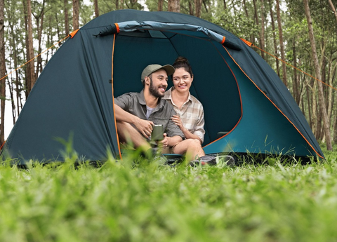 Bestway Alpine Dome 4 Tent with SwiftClick Setup (70+210)x240x140cm