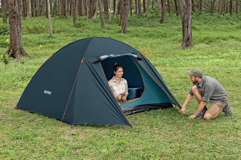 Bestway Alpine Dome 4 Tent with SwiftClick Setup (70+210)x240x140cm
