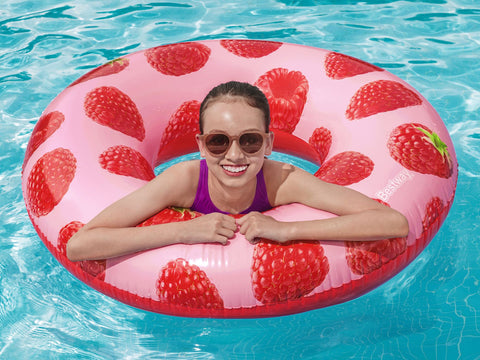 Bestway Scentsational Raspberry Swim Tube 119cm