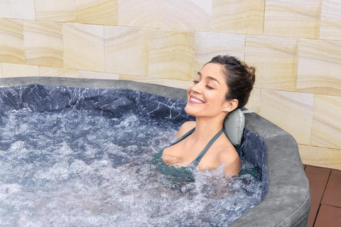 Bestway Lay-Z-Spa Carrara ThermaCore UltraFit Smart AirJet 6 Grey Stone 170x65cm