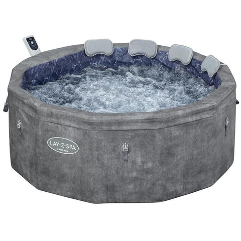 Bestway Lay-Z-Spa Carrara ThermaCore UltraFit Smart AirJet 6 Grey Stone 170x65cm