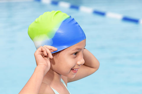 Bestway Lil' Color Wave Swim Cap