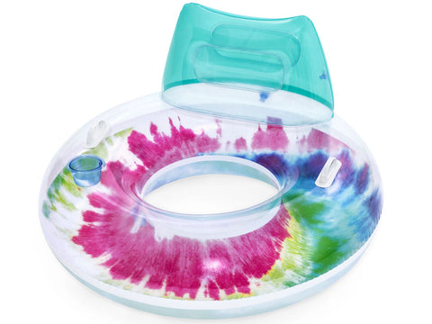 Bestway Tie Dye Swim Tube 118x117cm