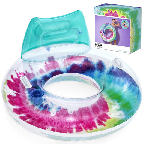 Bestway Tie Dye Swim Tube 118x117cm