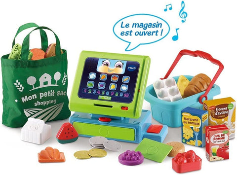 VTech Caisse Enregistreuse Interactive Maxi Shopping