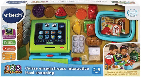 VTech Caisse Enregistreuse Interactive Maxi Shopping