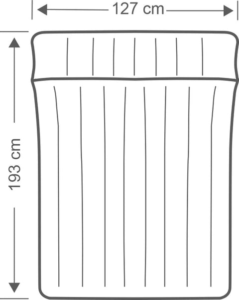 Intex Large Camping Mat 193x127x24cm