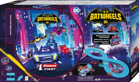 Carrera First Batwheels Ready to Roll Race Track