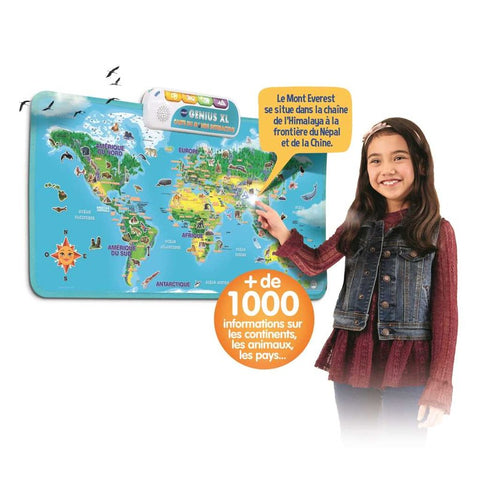 VTech Genius XL Carte Du Monde Interactive