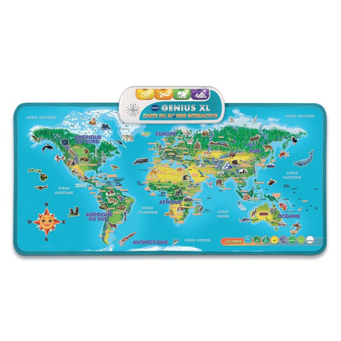 VTech Genius XL Carte Du Monde Interactive