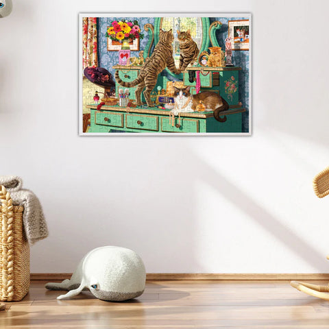 Anatolian Puzzle Cat Dressing Table 260 Pieces