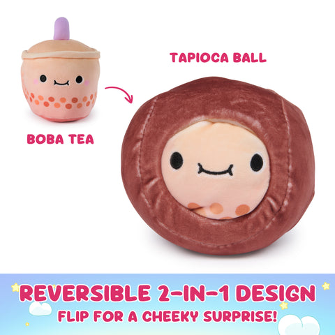 Cheeky Chonks Bootylicious Bubble Bootea Reversible Plush 11.5cm