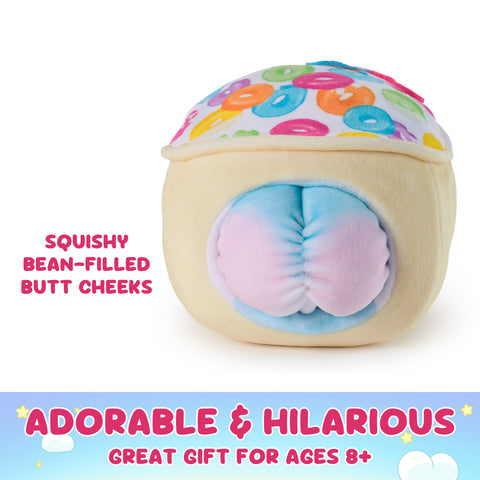 Cheeky Chonks Bootylicious Cheeky Os Reversible Plush 11.5cm