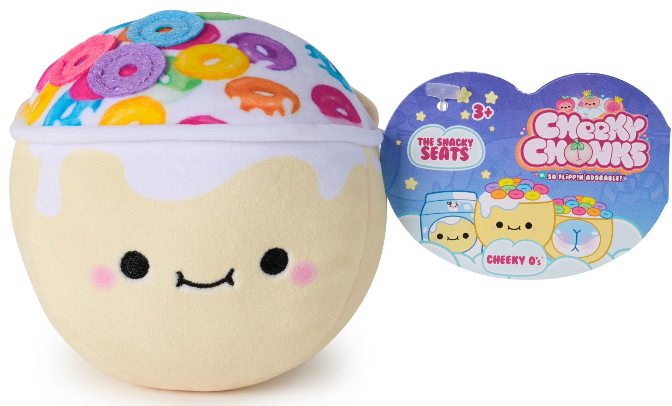 Cheeky Chonks Bootylicious Cheeky Os Reversible Plush 11.5cm – PlayBox