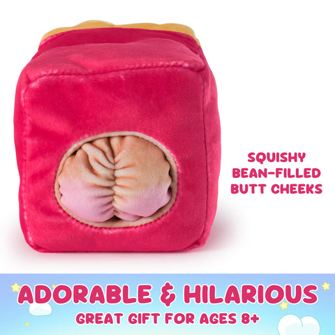 Cheeky Chonks Bootylicious Salty Squeeze Reversible Plush 11.5cm