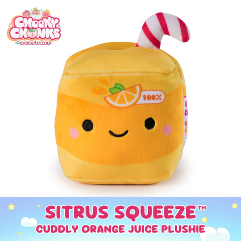 Cheeky Chonks Bootylicious Sitrus Squeeze Reversible Plush 11.5cm