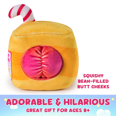 Cheeky Chonks Bootylicious Sitrus Squeeze Reversible Plush 11.5cm
