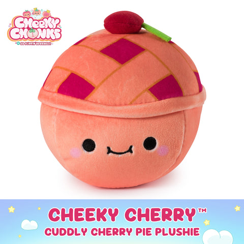 Cheeky Chonks Bootylicious Cheeky Cherry Reversible Plush 11.5cm