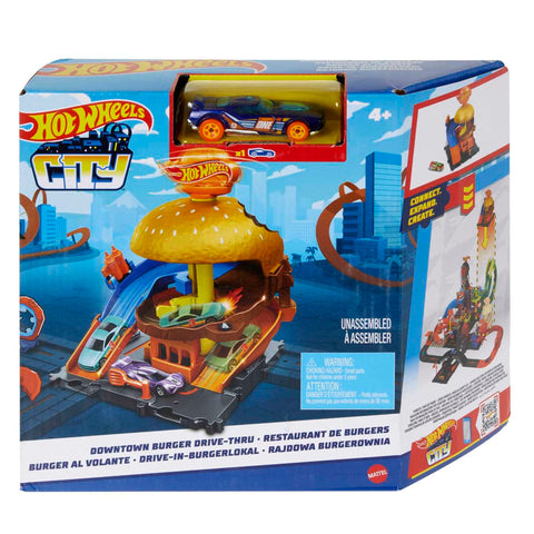 Hot Wheels City Downtown Track Set Assortment