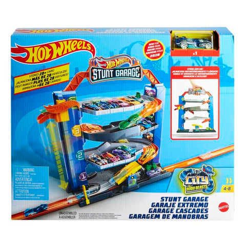 Hot Wheels City Stunt Garage Playset