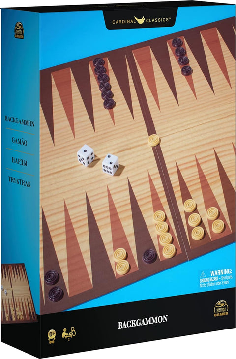 Cardinal Classics Backgammon Board Game