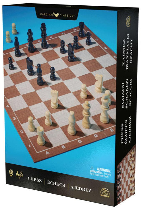 Cardinal Classics Wood Chess Board Game