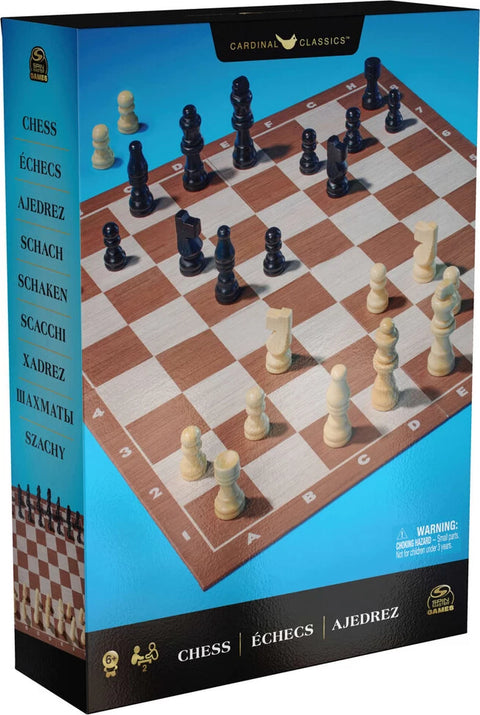 Cardinal Classics Wood Chess Board Game