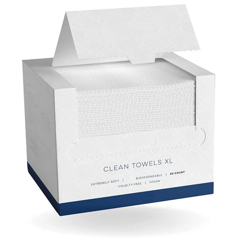 Clean Skin Club Facial Towels 50 Pieces