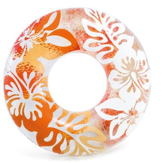 Intex Clear Tropical Color Inflatable Pool Swim Tubes 91cm