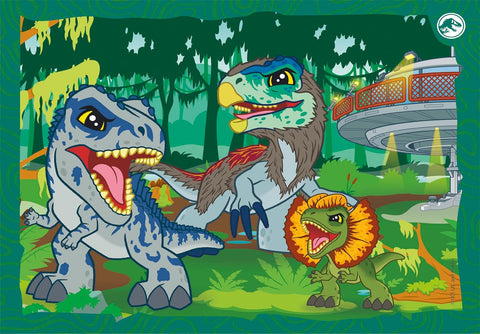 Clementoni SuperColor 4 in 1 Puzzle Jurassic World