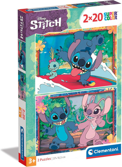 Clementoni SuperColor Disney Princess Puzzle 2x20 Pieces