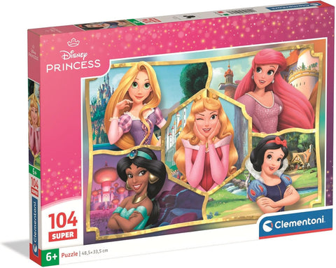 Clementoni SuperColor Disney Princess Puzzle 104 Pieces