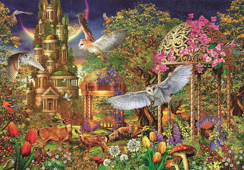 Clementoni Woodland Fantasy Garden Puzzle 1500 Pieces