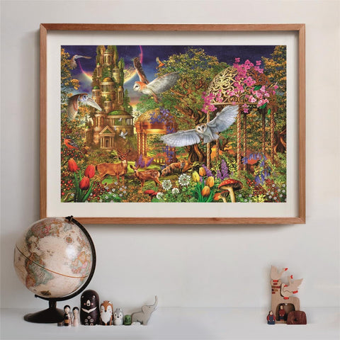 Clementoni Woodland Fantasy Garden Puzzle 1500 Pieces