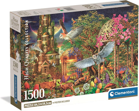 Clementoni Woodland Fantasy Garden Puzzle 1500 Pieces