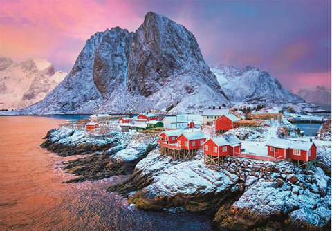 Clementoni HQC Hamnoy Village Puzzle 500 Pieces