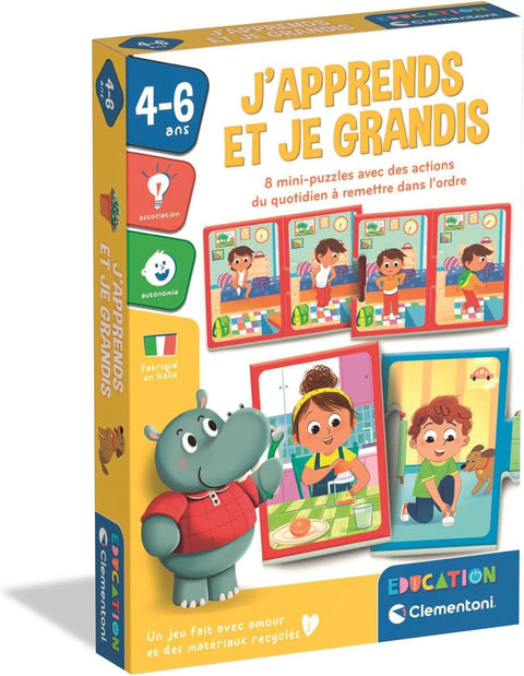 Clementoni Éducation, J'apprends et je grandis