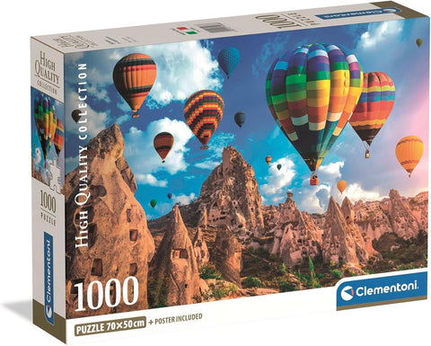 Clementoni Balloons In Cappadocia Puzzle 1000 Pieces