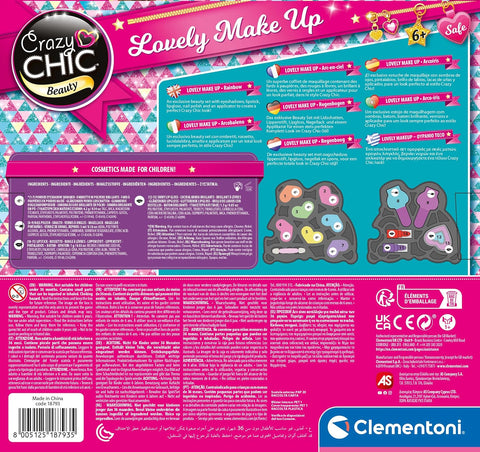 Crazy Chic Lovely Makeup Rainbow Case