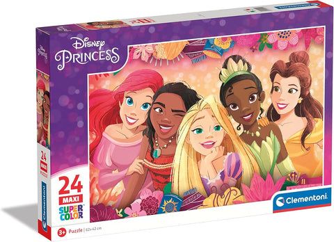 Clementoni SuperColor Disney Princess Maxi Puzzle 24 Pieces