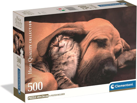Clementoni HQC Cuddles Puzzle 500 Pieces