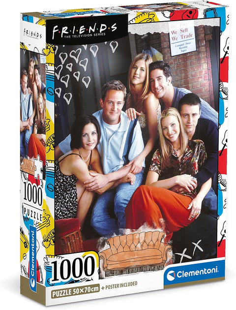 Clementoni HQC Friends TV Series Puzzle 1000 Pieces