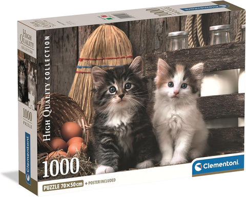 Clementoni HQC Lovely Kittens Puzzle 1000 Pieces