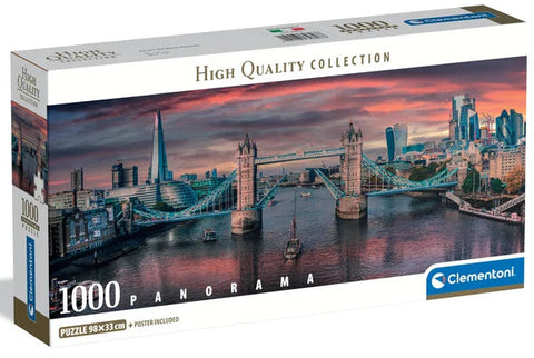 Clementoni HQC Panorama Across The River Thames Puzzle 1000 Pieces