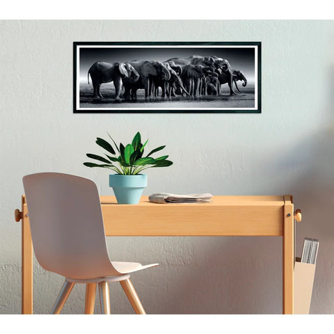 Clementoni HQC Panorama Herd Of Giants Puzzle 1000 Pieces